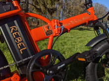 Charger l&#39;image dans la galerie, REBEL Mad Bike® - Fat Bike Électrique Pliant 500W Survival Orange - STALKER MAD BIKE
