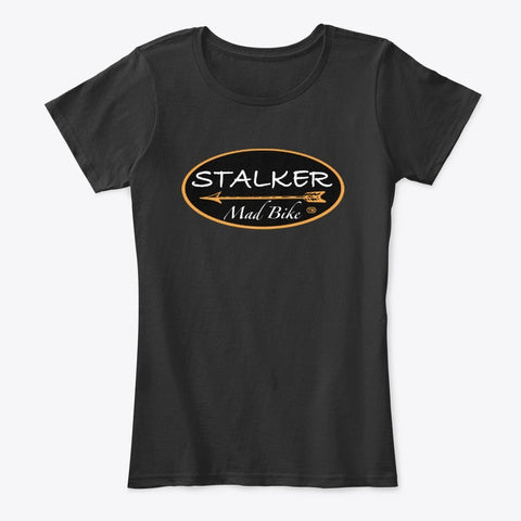 STALKER MAD BIKE Fit Cut T-shirt Femme - STALKER MAD BIKE