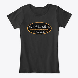 STALKER MAD BIKE Fit Cut T-shirt Femme - STALKER MAD BIKE