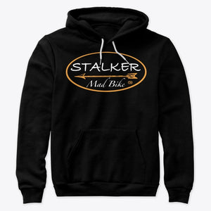 STALKER MAD BIKE Tactical Black Hoodie - STALKER MAD BIKE