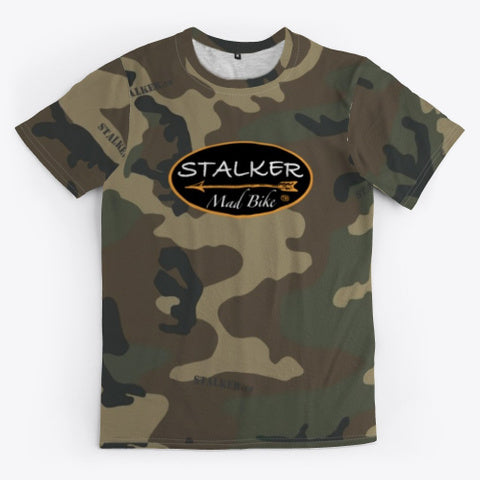 STALKER MAD BIKE Camo T-shirt - STALKER MAD BIKE