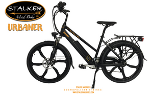 STALKER Mad Bike® URBANER - Vélo Électrique Vélotaf Urbain avec Cadre Bas - STALKER MAD BIKE