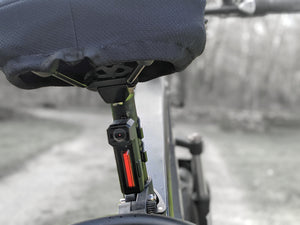 EAGLE|EYE™ by STALKER MAD BIKE® - Caméra de Sécurité pour Vélo avec Éclairage Arrière Intégré pour Vélotaf - STALKER MAD BIKE