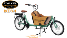 Charger l&#39;image dans la galerie, STALKER Mad Bike® BODEGA - Vélo Cargo Utilitaire Familial avec Moteur Central avec Bac Bois - STALKER MAD BIKE
